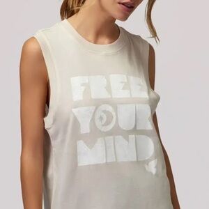 NWT Workout Tank Spiritual Gangster Free Your Mind